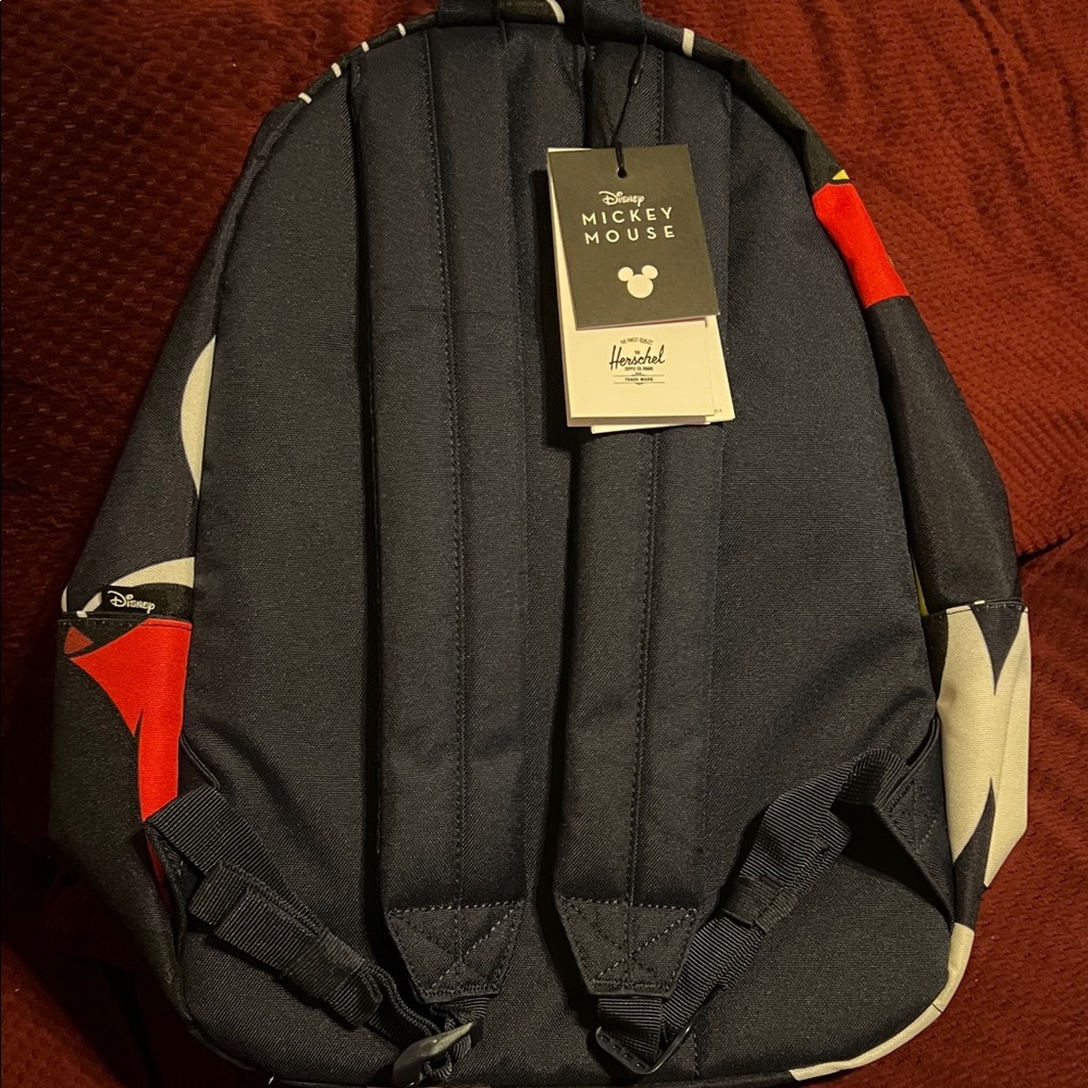 Herschel Supply Company Disney Graphic Black and Yellow Backpack - Picture 2 of 3